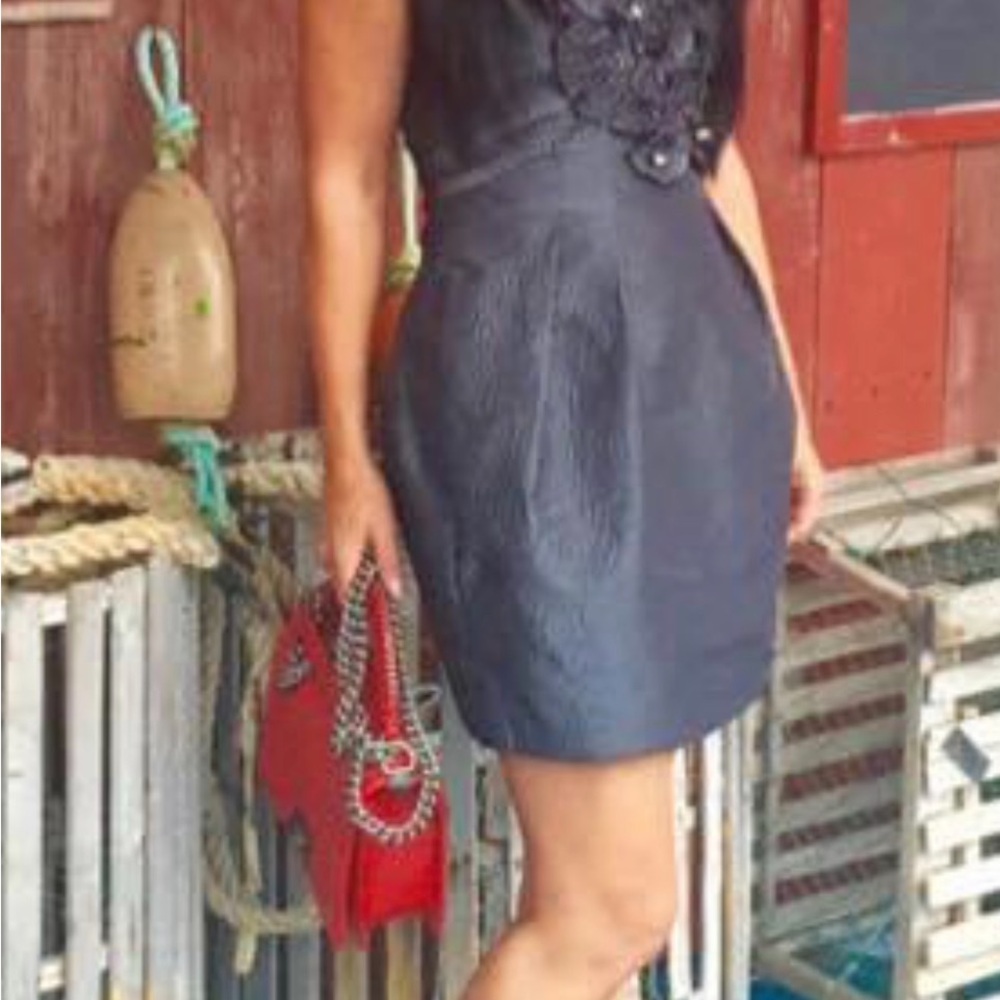 BCBG Midnight Blue Mini Dress